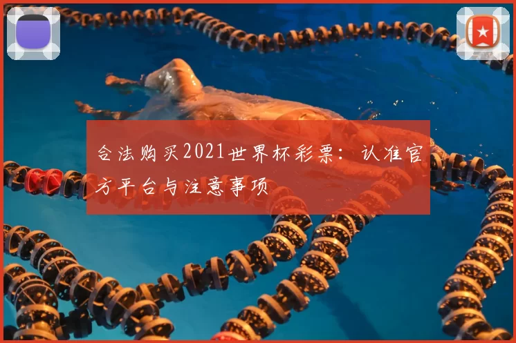 合法购买2021世界杯彩票：认准官方平台与注意事项